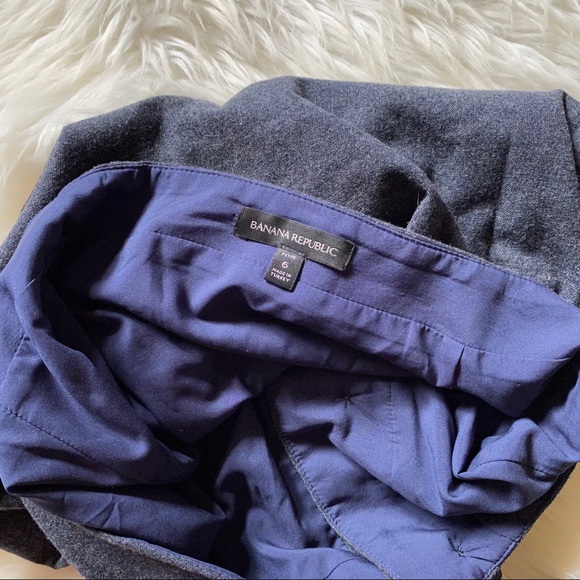 ❌SOLD❌ BANANA REPUBLIC PETITE SIDE BUTTON UP MINI SKIRT - Picture 2 of 5